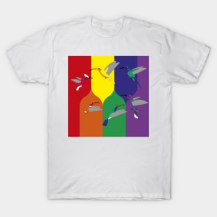 Pride hummingbirds T-Shirt